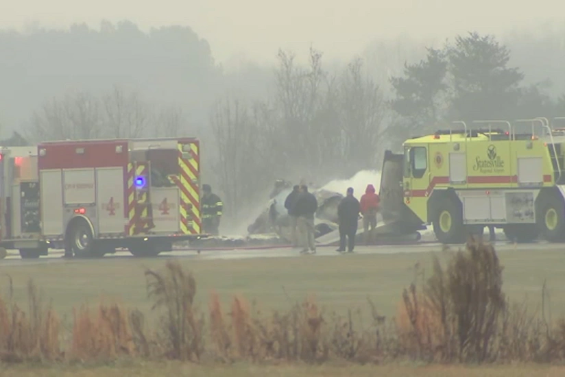 ABŞ-də biznes təyyarəsi qəzaya uğrayıb