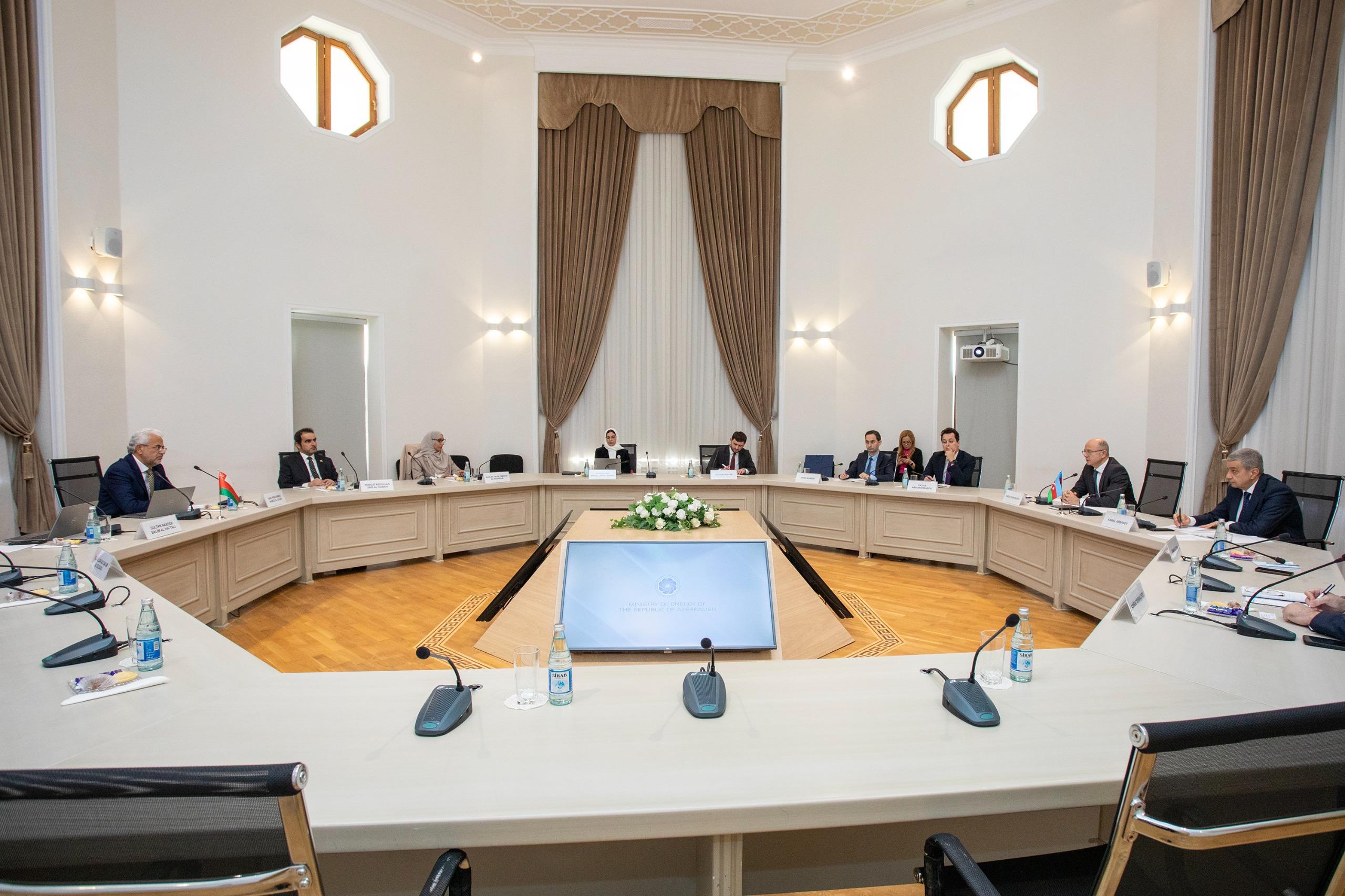 Azərbaycan və Oman enerji sahəsində əməkdaşlıq imkanlarını müzakirə ediblər - Fotolar
