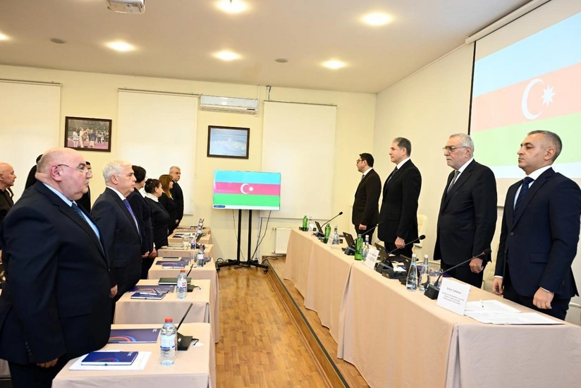 Vilayət Eyvazov yenidən Atıcılıq Federasiyasının prezidenti seçilib