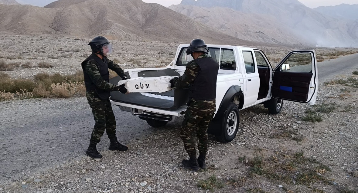 Kəngərli və Ordubad rayonları ərazisində hərbi sursatlar aşkarlanıb