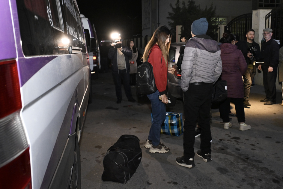 Cəbrayıl rayonunun Horovlu kəndinə növbəti köç karvanı yola salınıb