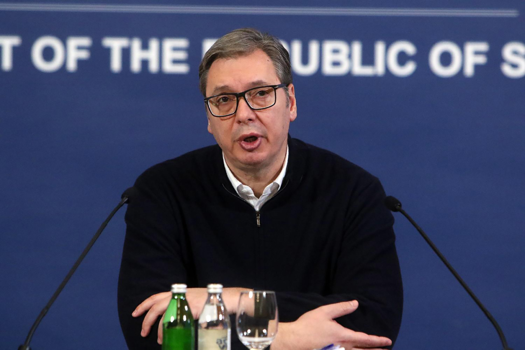 Serbiya Prezidenti Rusiya ilə münasibətlərin pisləşməsi ilə bağlı ittihamları rədd edib