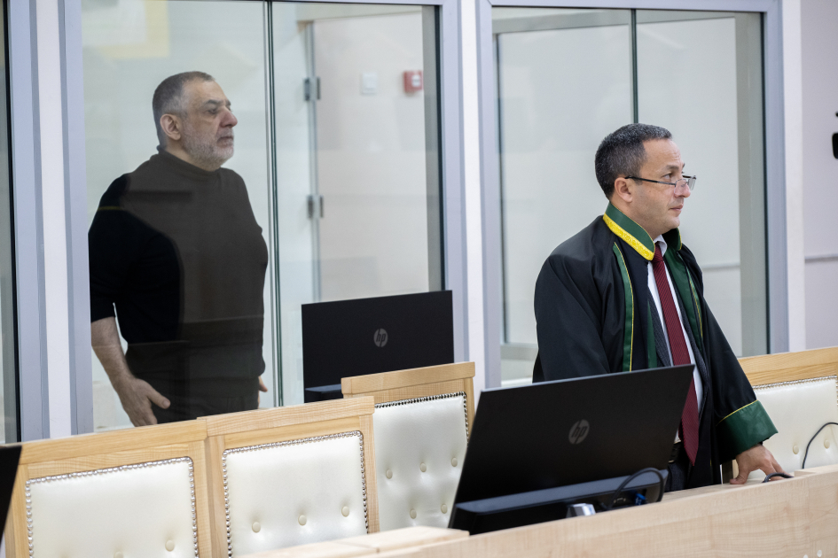 Ruben Vardanyanın məhkəməsi sənədlərin elan olunması ilə davam etdirilib