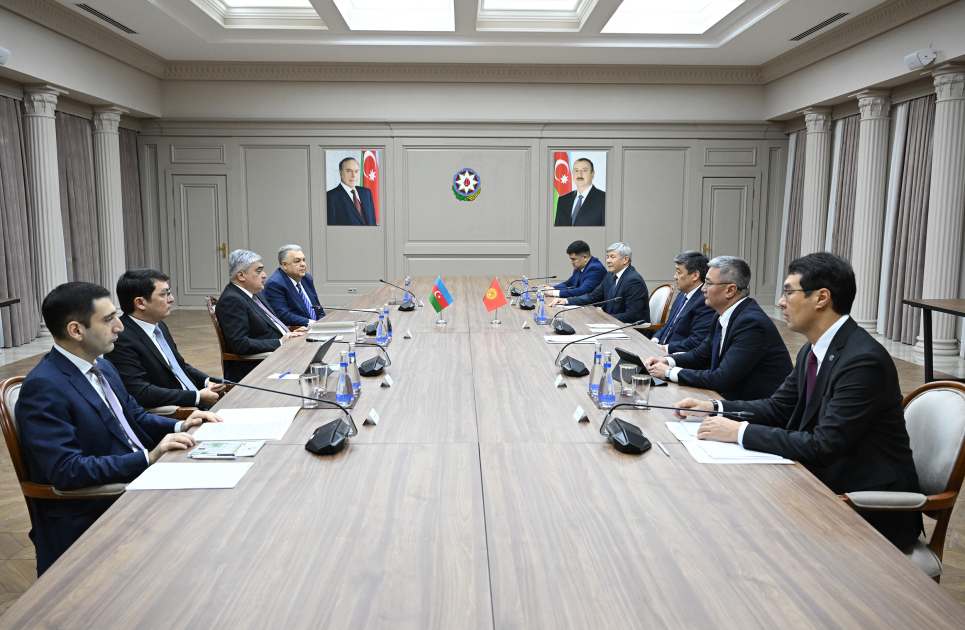 Azərbaycanla Qırğızıstan arasında Hökumətlərarası Komissiyanın 6-cı iclası keçirilib