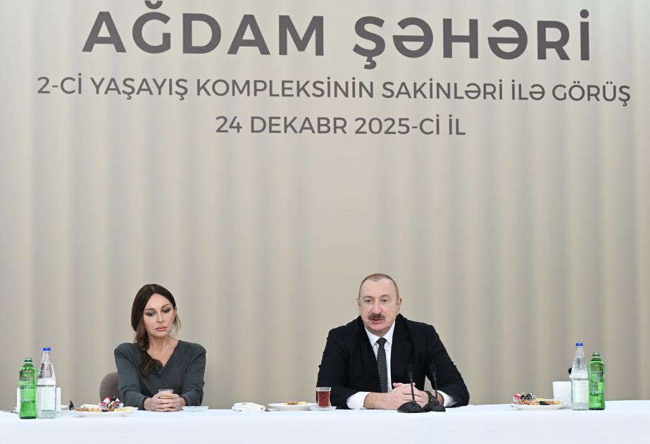 Prezident: İşğal dövründə Ağdam demək olar ki, urbisidə məruz qalmışdır