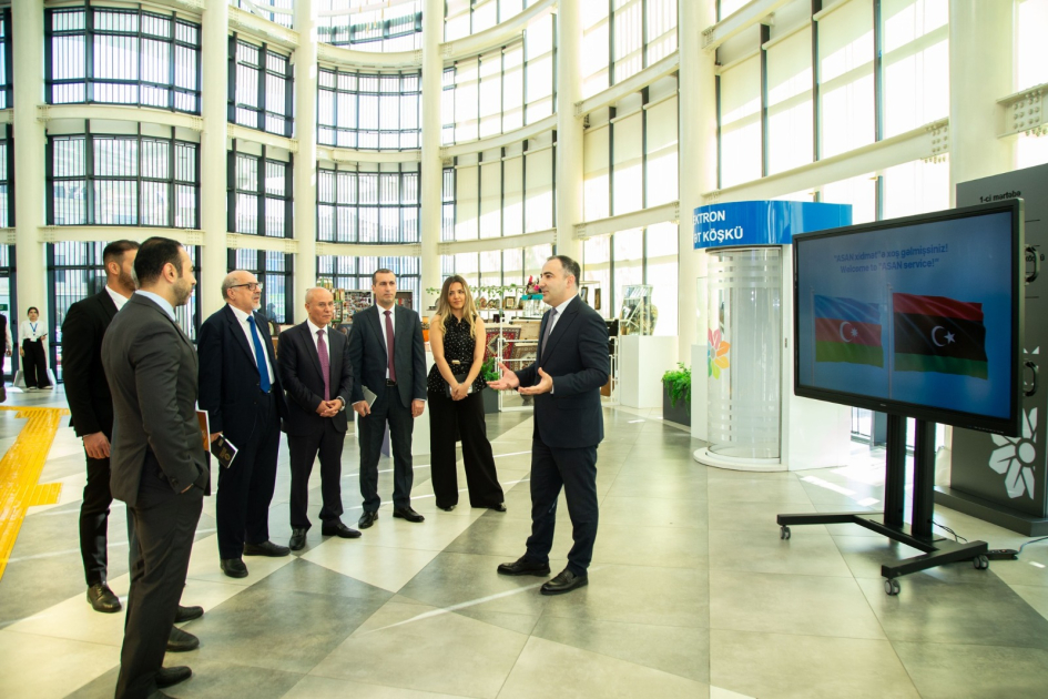 Liviyalı nümayəndə heyəti ölkəmizə səfər edib - Fotolar