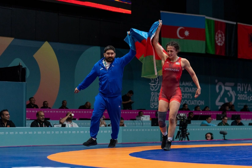 Azərbaycanın qadın güləşçisi VI İslam Həmrəyliyi Oyunlarının qalibi olub