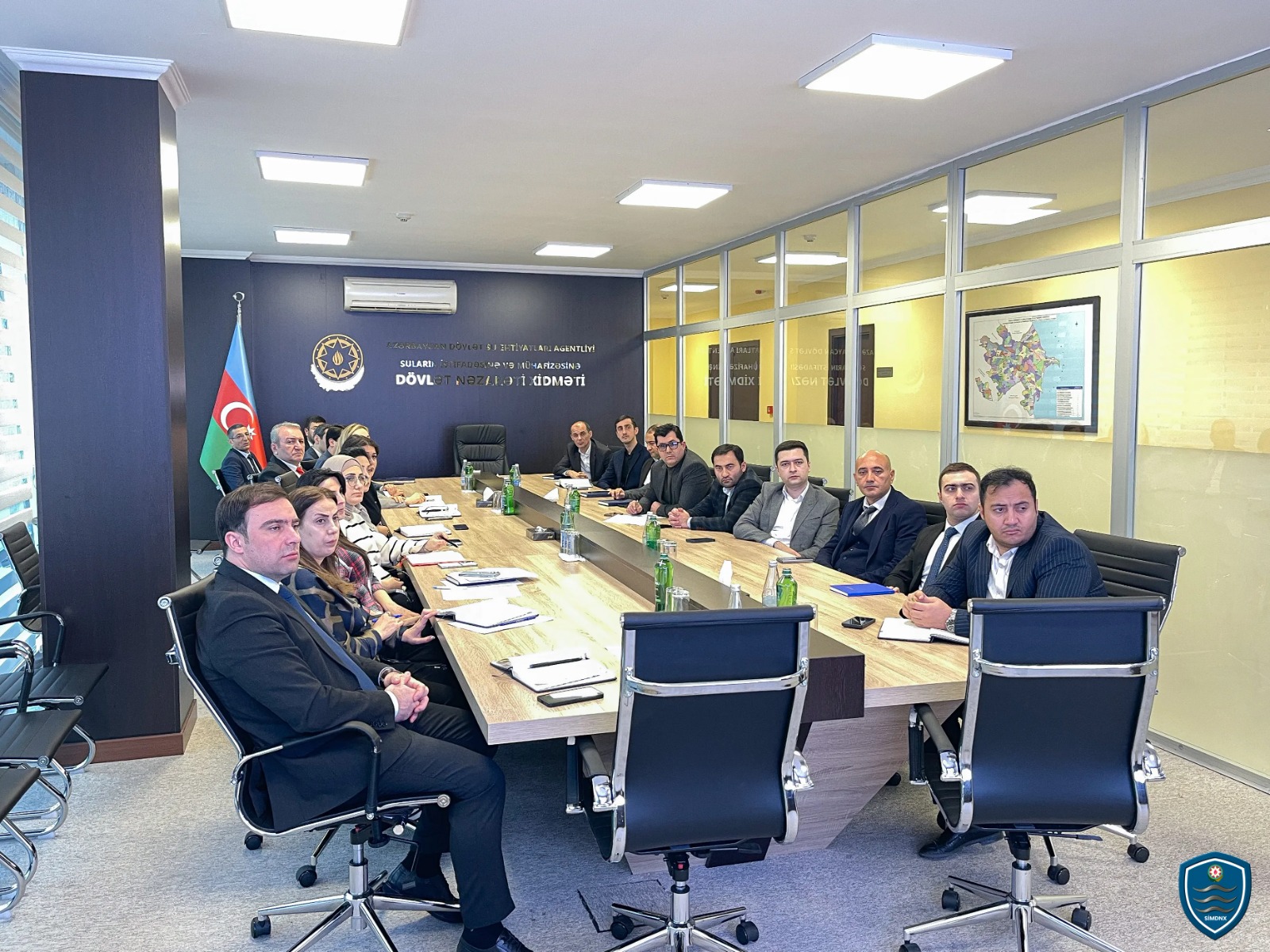 “Dövlət qulluqçusunun xidməti fəaliyyətinin qiymətləndirilməsi” mövzusunda təlim keçirilib