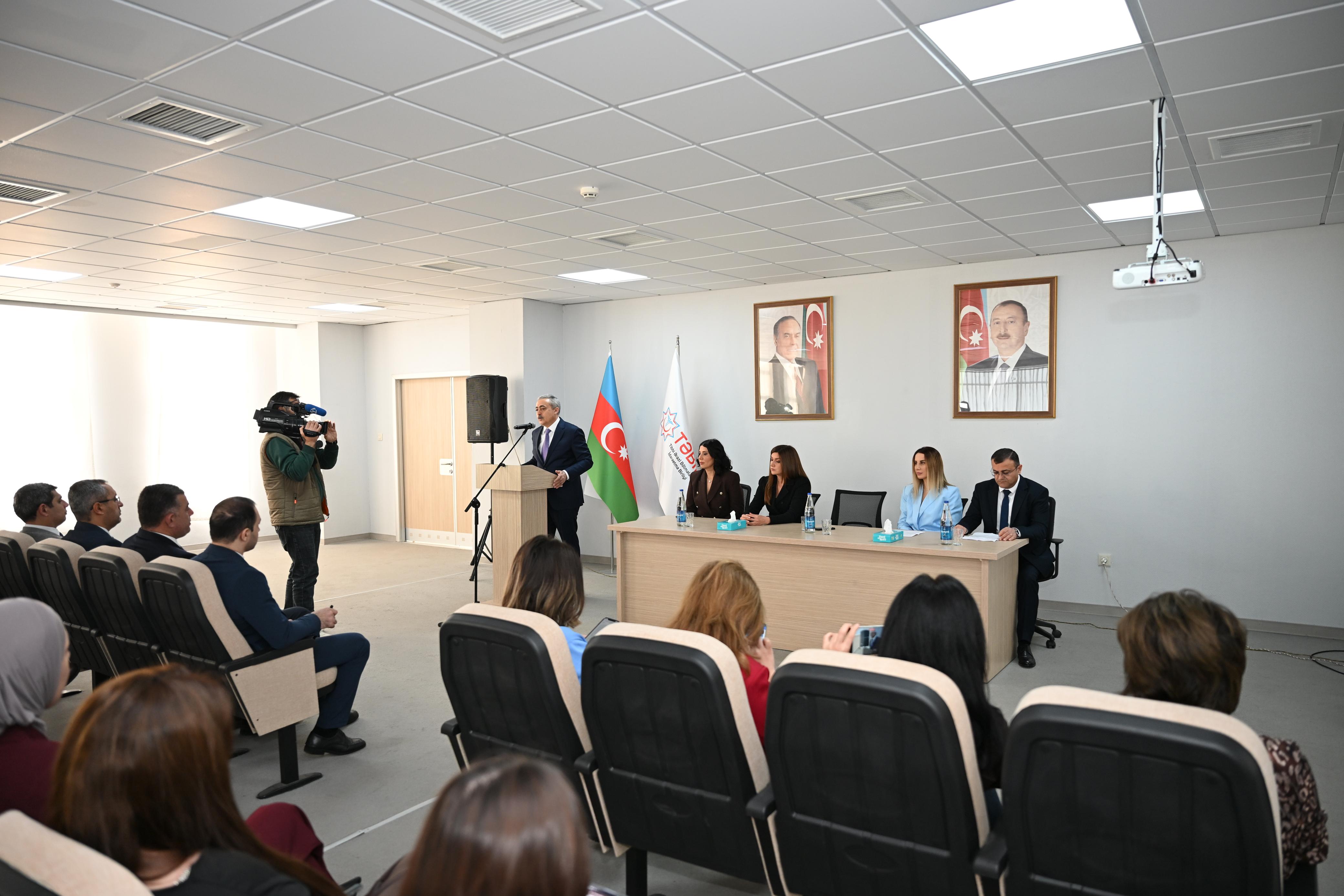 Şəmkir Rayon Mərkəzi Xəstəxanasına media-tur təşkil olunub