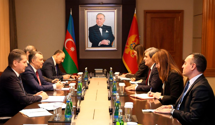 Azərbaycan-Monteneqro münasibətlərinin inkişafı müzakirə olunub