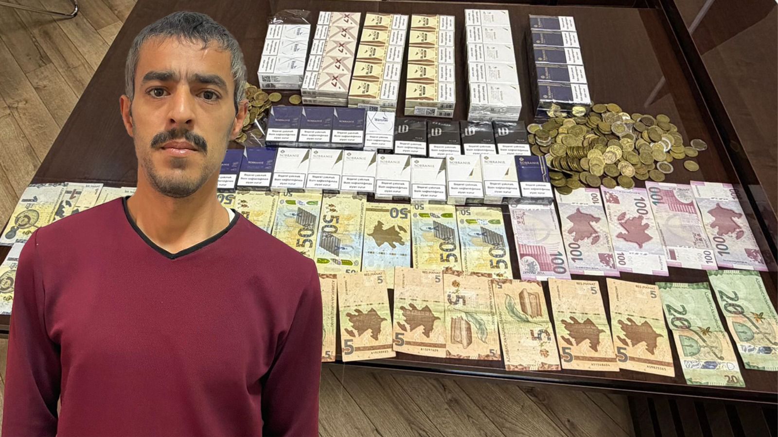 Abşeronda 4 marketdən 10 min manatlıq oğurluq edən şəxs saxlanılıb