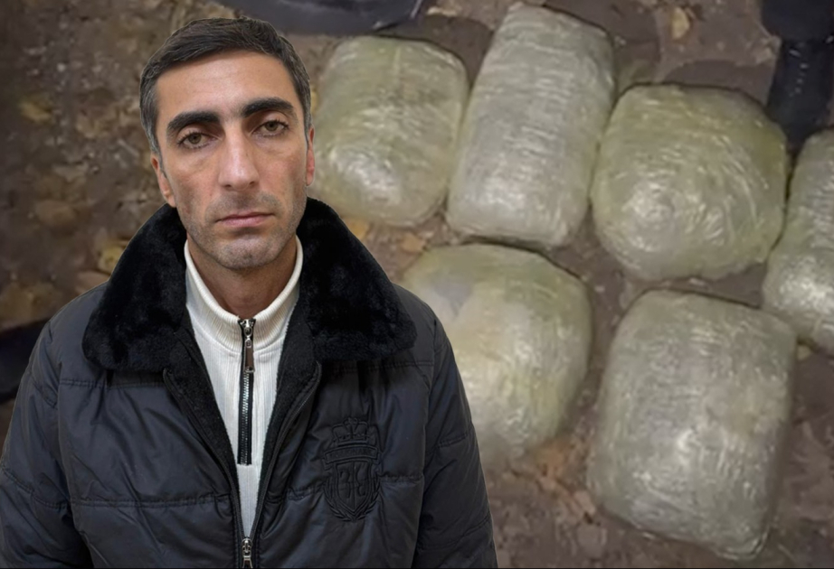 Narkokuryerdən 13 kiloqram marixuana aşkarlanıb