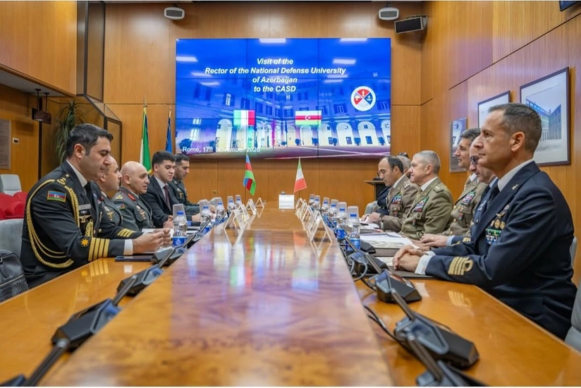 Azərbaycan və İtaliya arasında hərbi təhsil əməkdaşlığının genişləndirilməsi müzakirə edilib