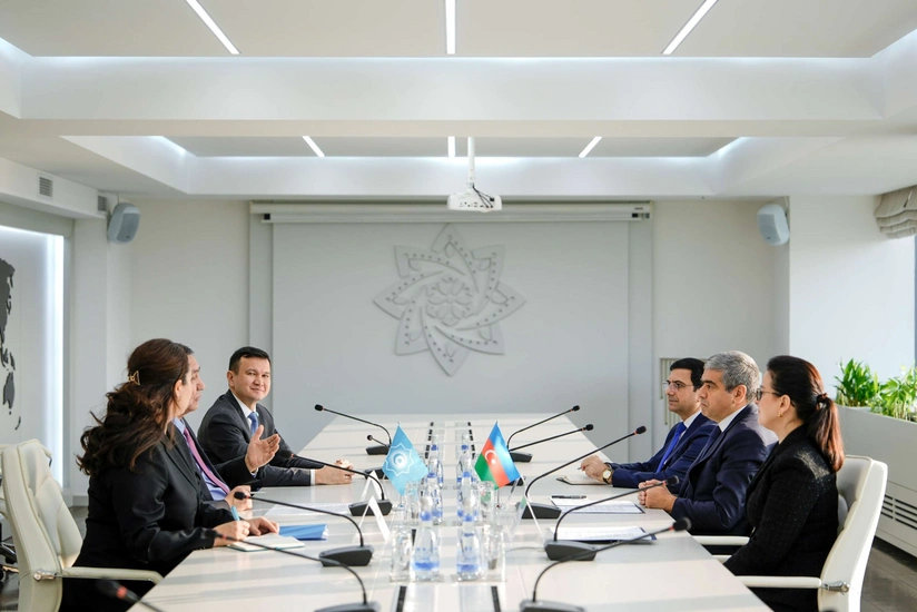 Anar Əliyev TDT-nin Baş katibi və türkiyəli həmkarı ilə müzakirə aparıb - Fotolar