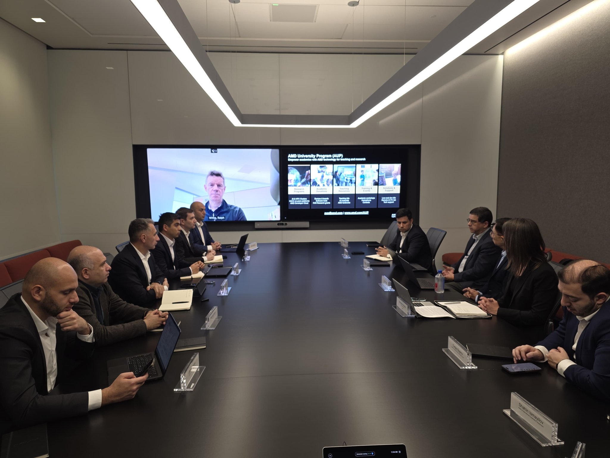 Azərbaycan və ABŞ süni intellekt sahəsində imkanlarının genişləndirilməsini müzakirə edib