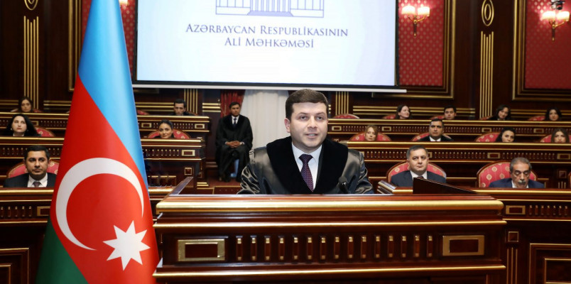 Ali Məhkəmə Plenumunun növbəti iclası keçirilib