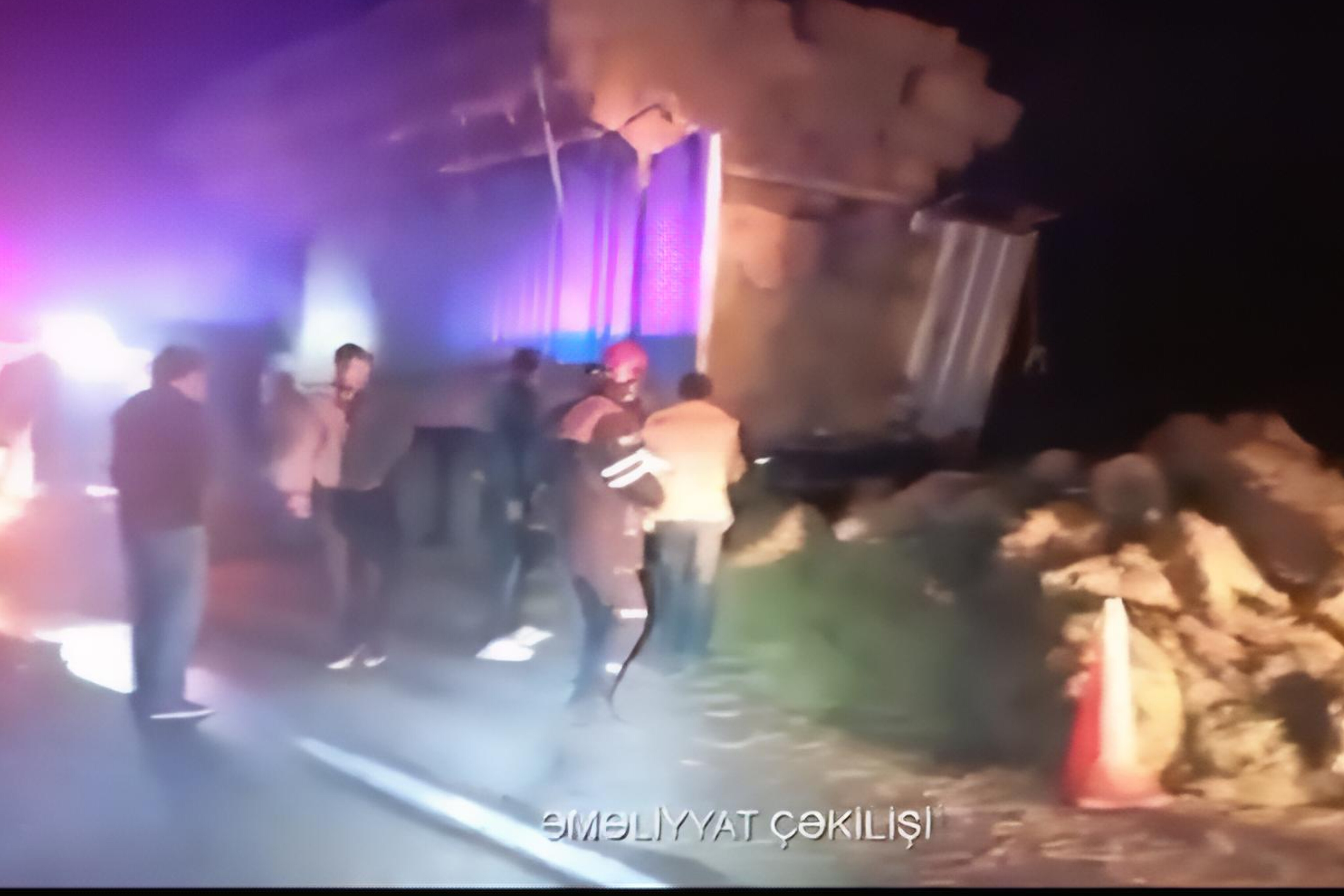 Goranboyda yol-nəqliyyat qəzası baş verib, bir nəfər xilas edilib