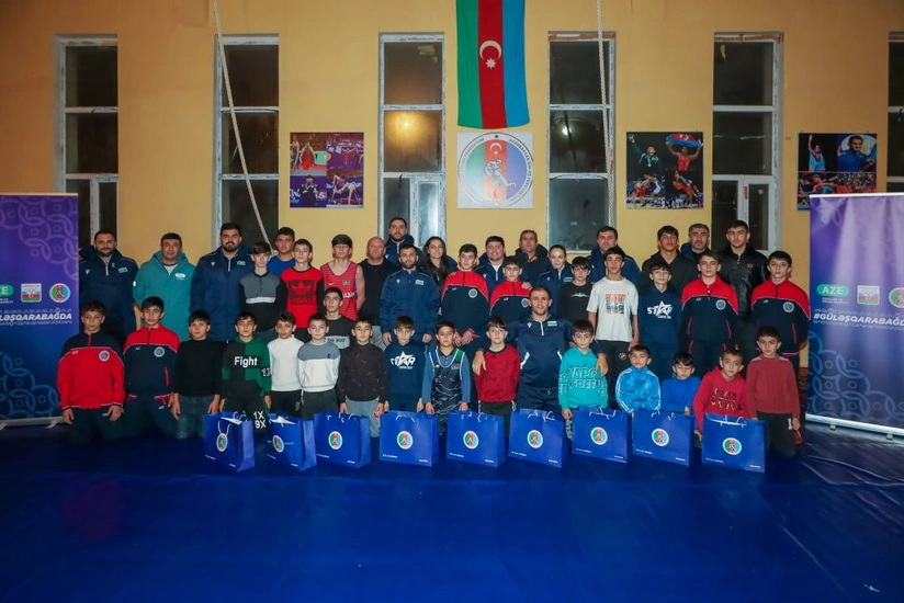 "Güləş Qarabağda" kampaniyası Füzulidə yekunlaşıb