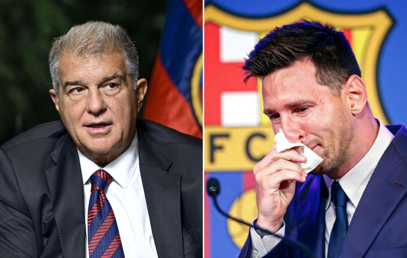 "Barselona"nın prezidenti Messinin qayıdacağı ehtimalından danışıb 