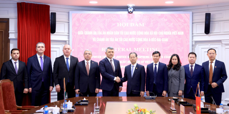 Ali Məhkəmənin sədri Vyetnamda səfərdə olub