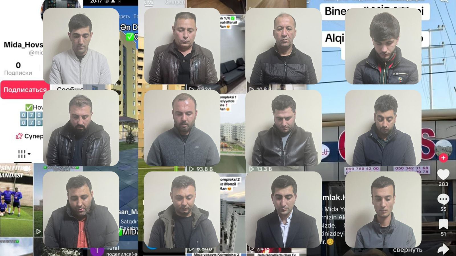 MİDA mənzillərinin qanunsuz satışını təşkil edən 12 nəfər saxlanılıb