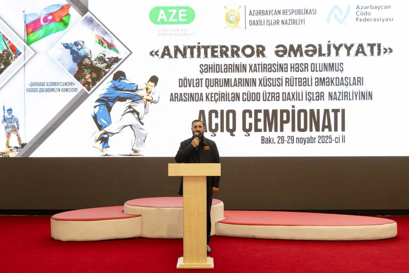 Antiterror şəhidlərinin xatirəsinə həsr olununan DİN-in cüdo üzrə açıq çempionatı keçirilib
