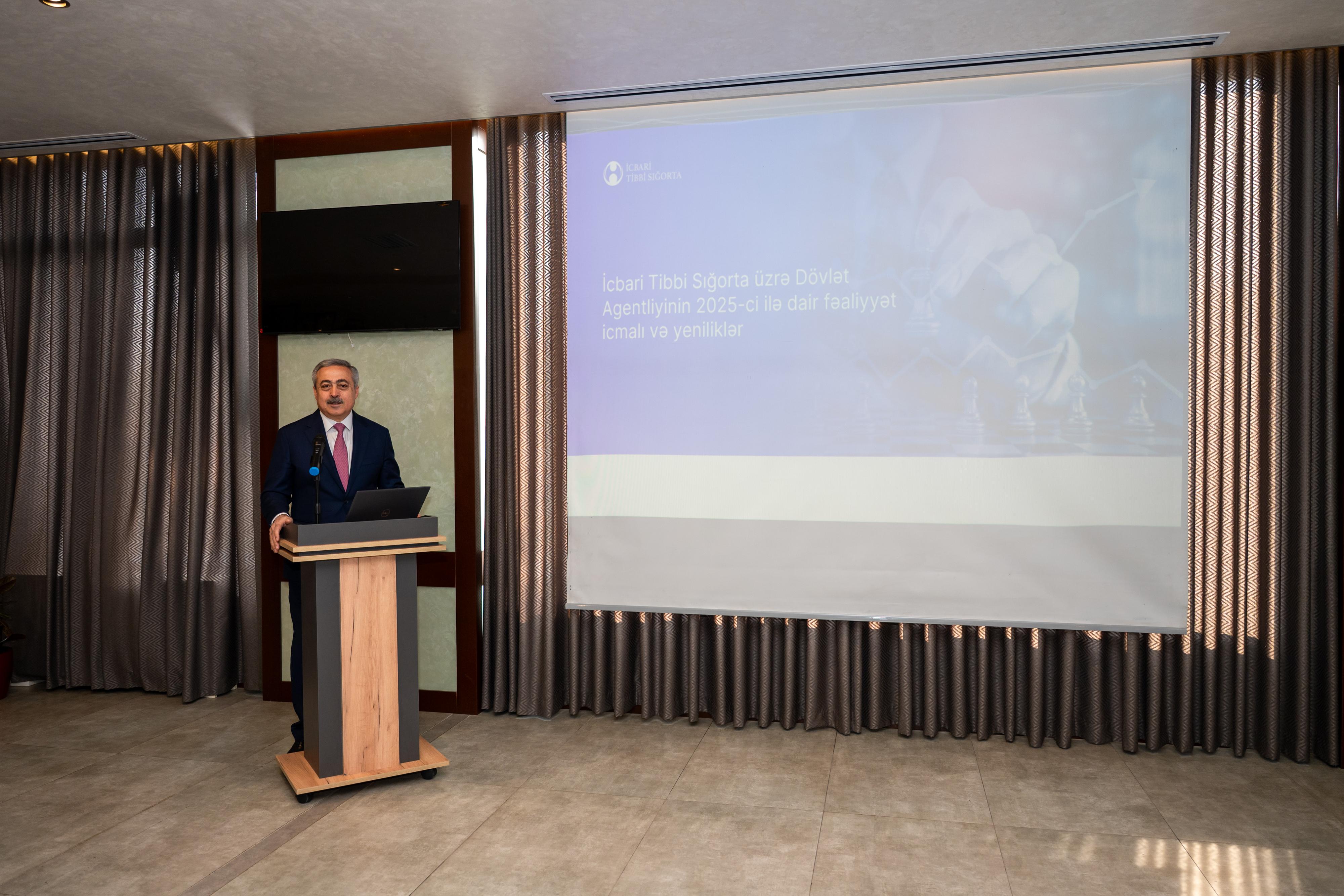 Hikmət İbrahimli: İcbari tibbi sığorta vətəndaşlara geniş və asan əlçatan tibbi xidmətlər təqdim edir