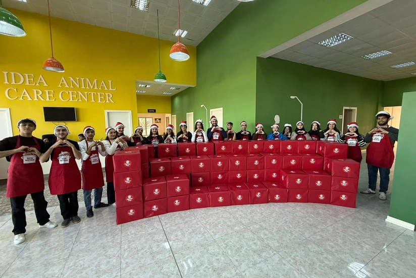 Leyla Əliyevanın təşəbbüsü ilə "Bizim Mətbəx" layihəsi çərçivəsində aztəminatlı ailələrə bayram sovqatları çatdırılıb