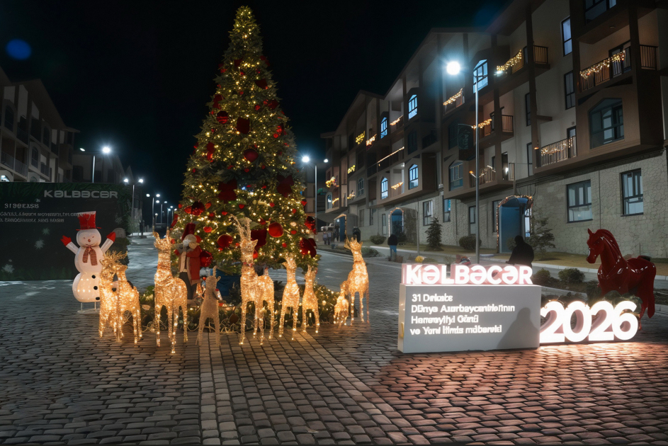 Kəlbəcərdə 32 ildən sonra ilk dəfə Yeni il şənliyi təşkil edilib