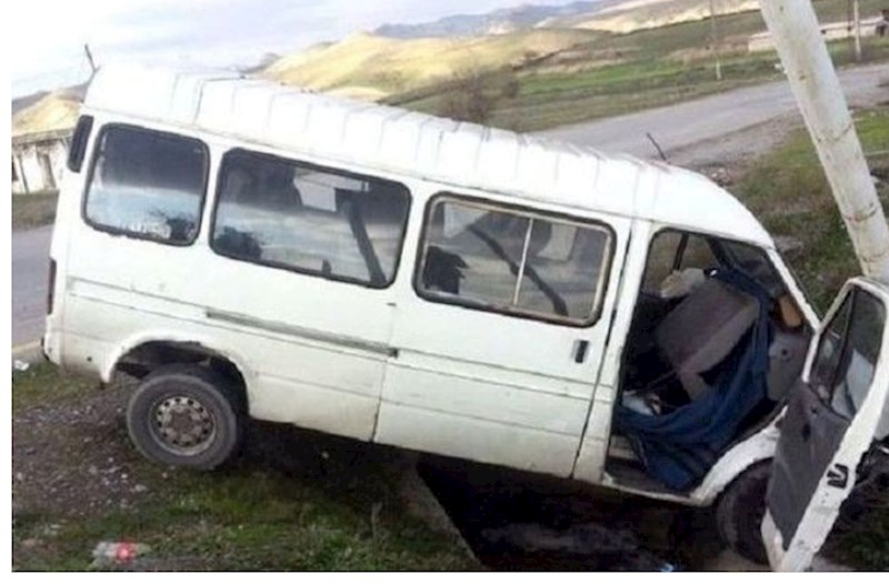Mikroavtobusun aşması 2 nəfərin ölümünə səbəb olub - YENİLƏNİB 2