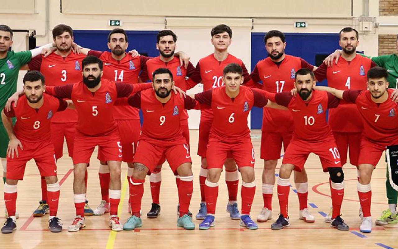 Azərbaycan futzal millisi Danimarka yığması ilə qarşılaşacaq 