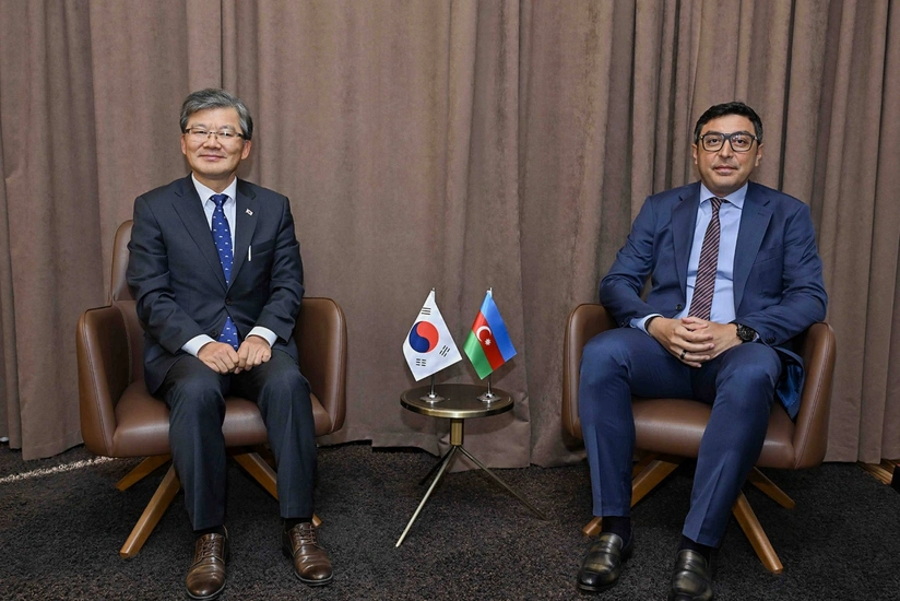 Koreyanın ölkəmizdəki fövqəladə və səlahiyyətli səfiri ilə görüş keçirilib