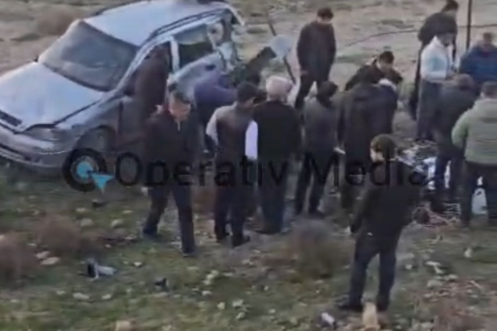 Pirşağı-Böyükşor yolunda qəza zamanı 1 nəfər yaralanıb - VİDEO - YENİLƏNİB