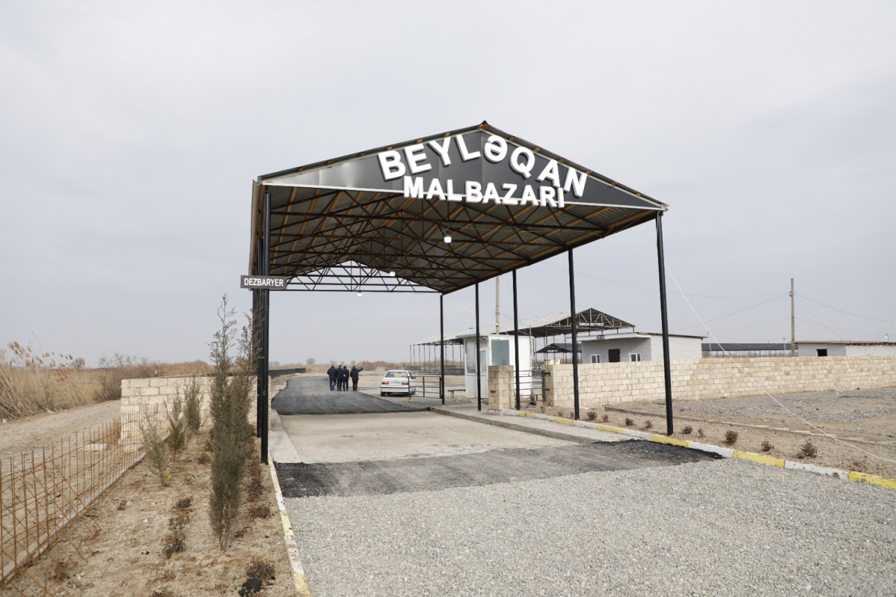 İmişli və Beyləqan heyvan bazarları açılışa hazırdır 