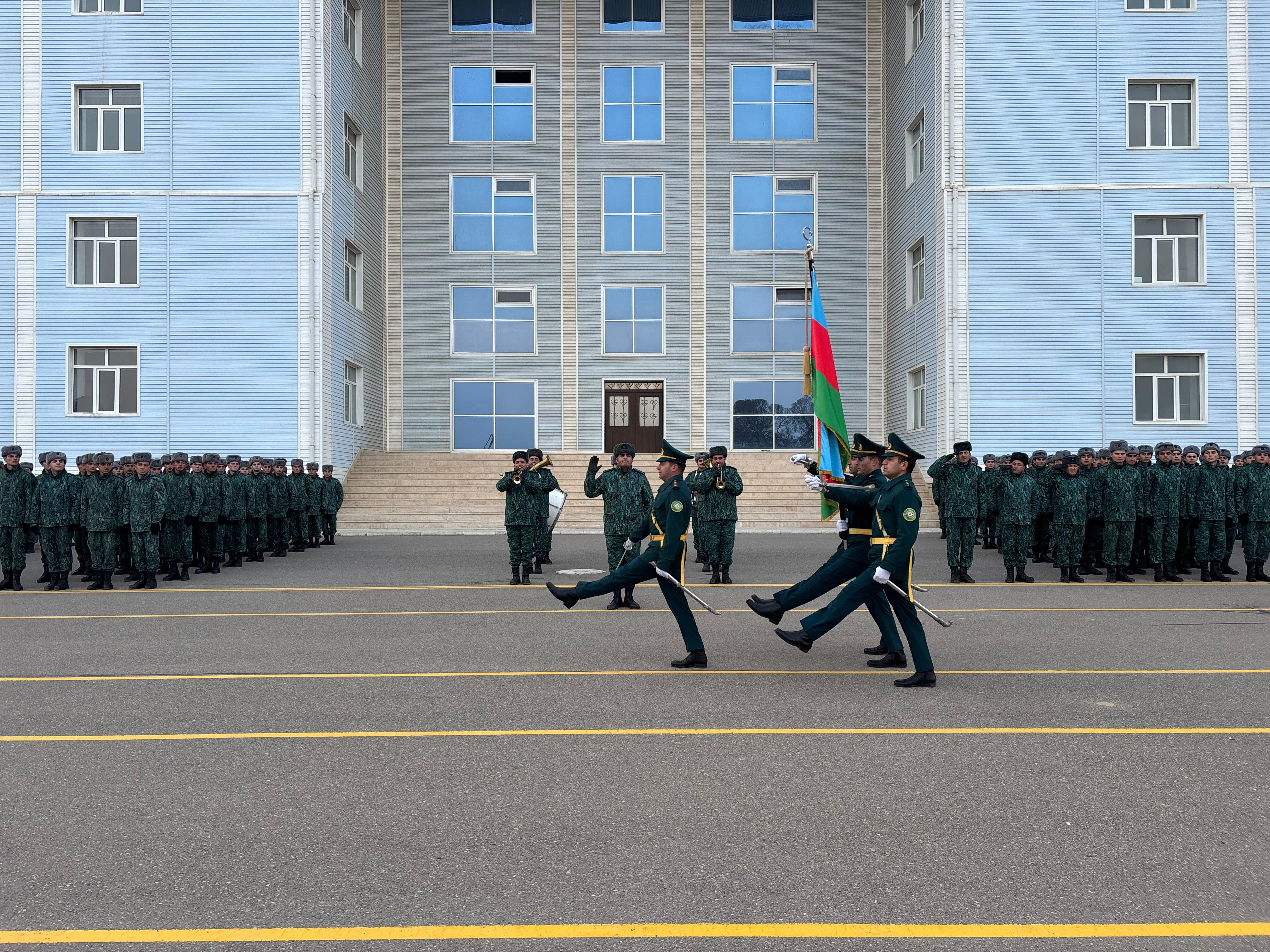 Sərhədçi əsgərlərin ehtiyata buraxılması ilə əlaqədar silsilə tədbirlər keçirilib