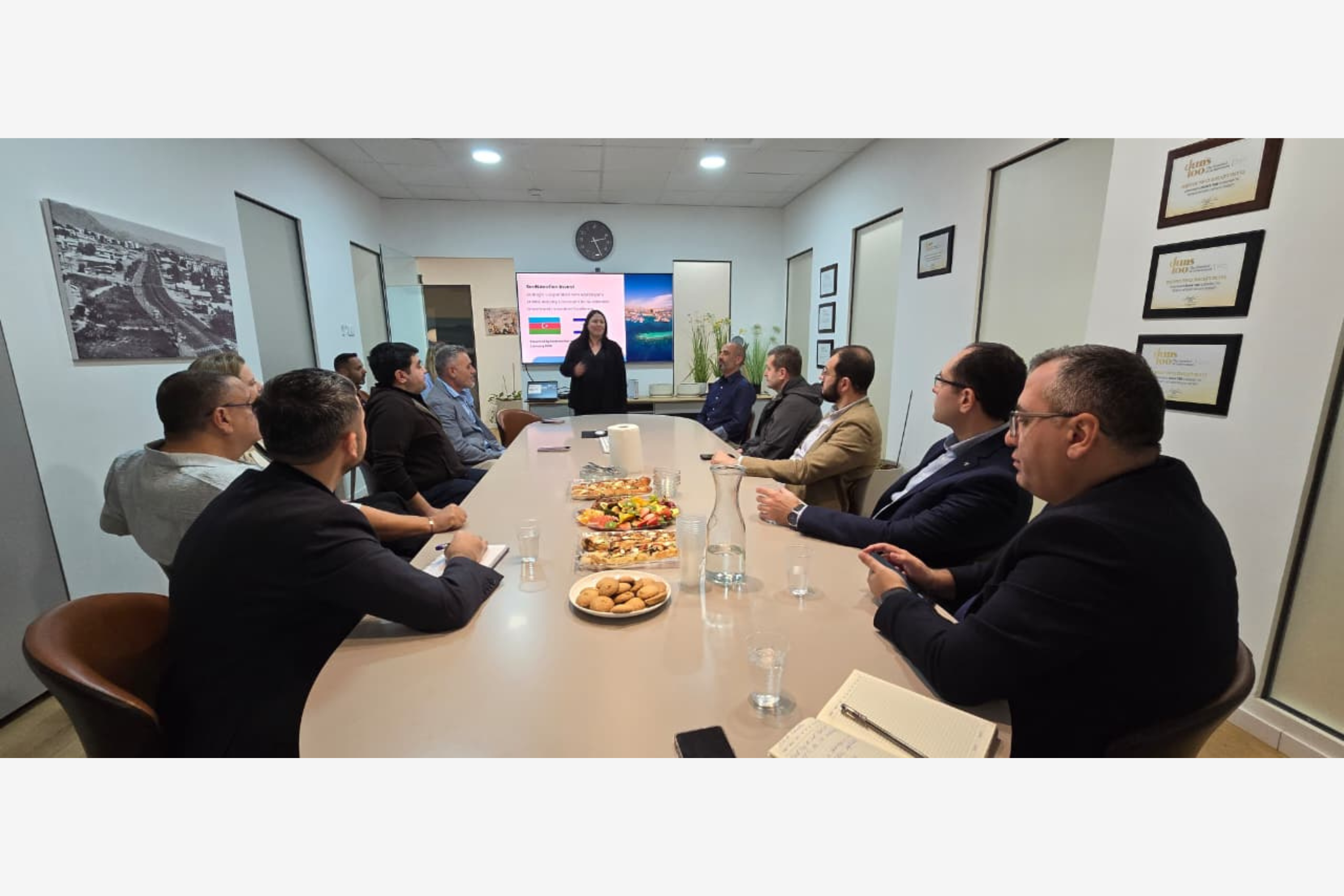 Azərbaycan nümayəndə heyəti İsrailin akvakultura və innovasiyalar sahəsində aparıcı mərkəzlərinin fəaliyyəti ilə tanış olub