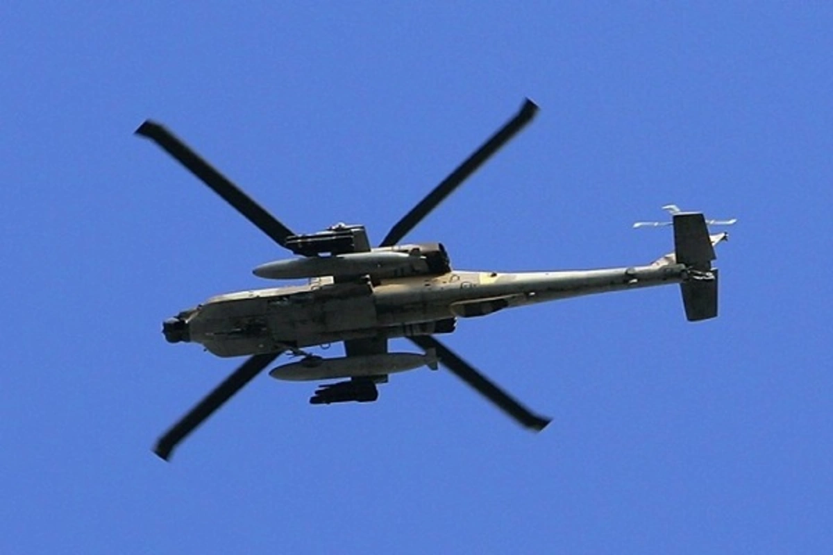 İsraildə hərbi helikopter yerə çırpılıb