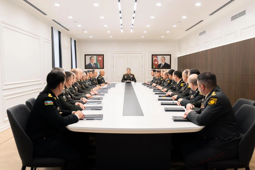 DİN-də Daxili Qoşunların 2025-ci ildə fəaliyyətinə dair müşavirə keçirilib - FOTOLAR