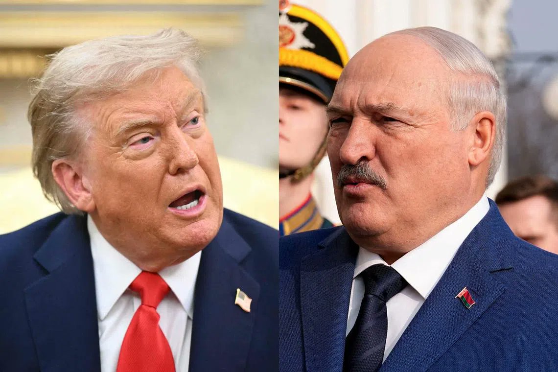 Tramp Lukaşenkonu "Sülh Şurası"nın təsisçi üzvü olmağa dəvət edib