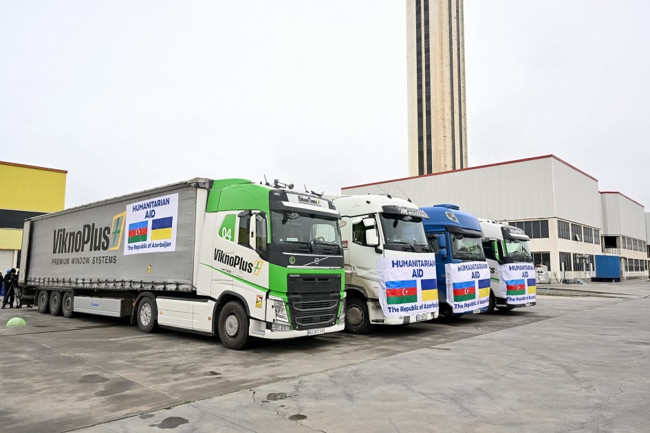 Azərbaycan Ukraynaya 1 milyon ABŞ dolları dəyərində humanitar yardım göndərib