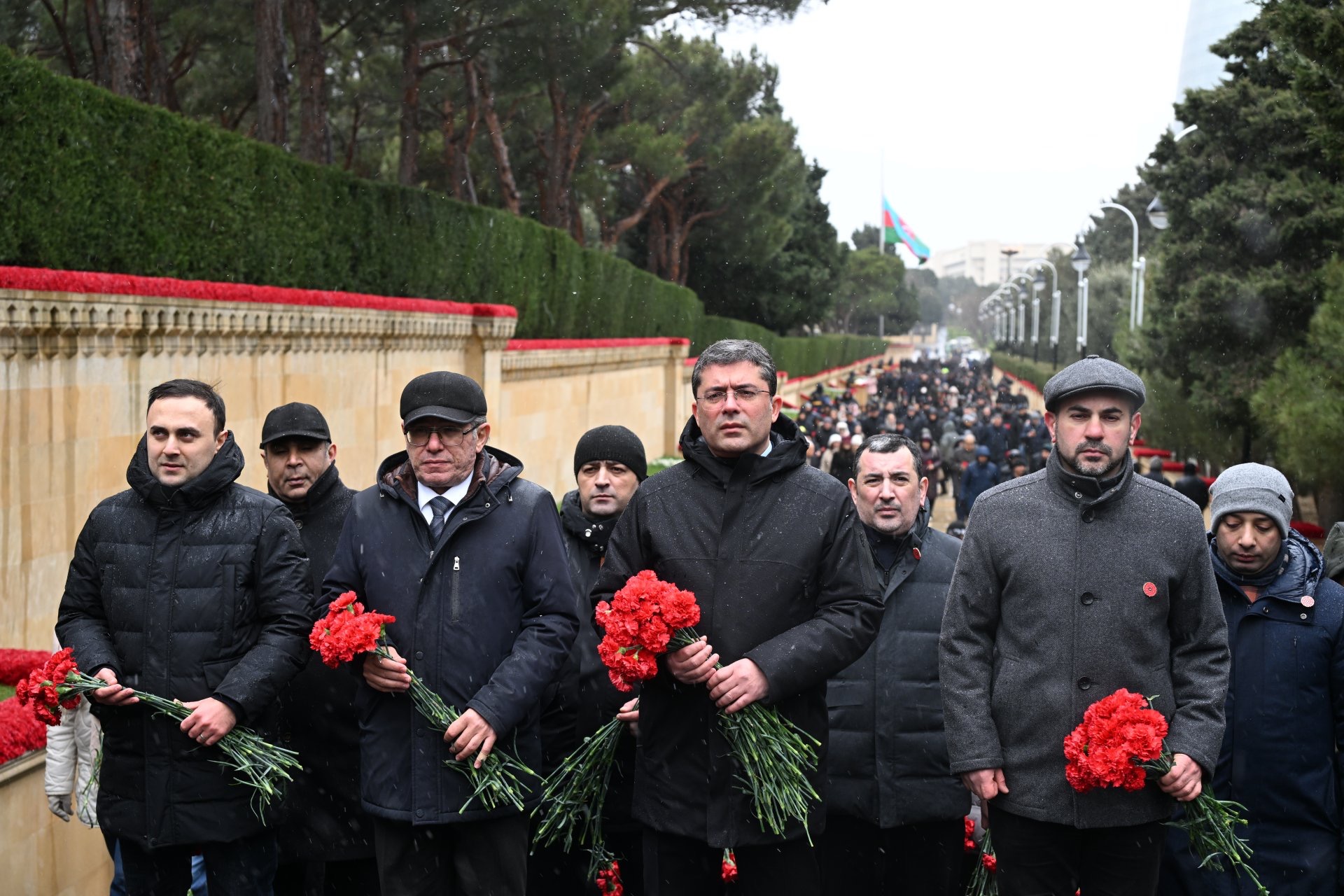 MEDİA-nın nümayəndələri Şəhidlər xiyabanını ziyarət ediblər