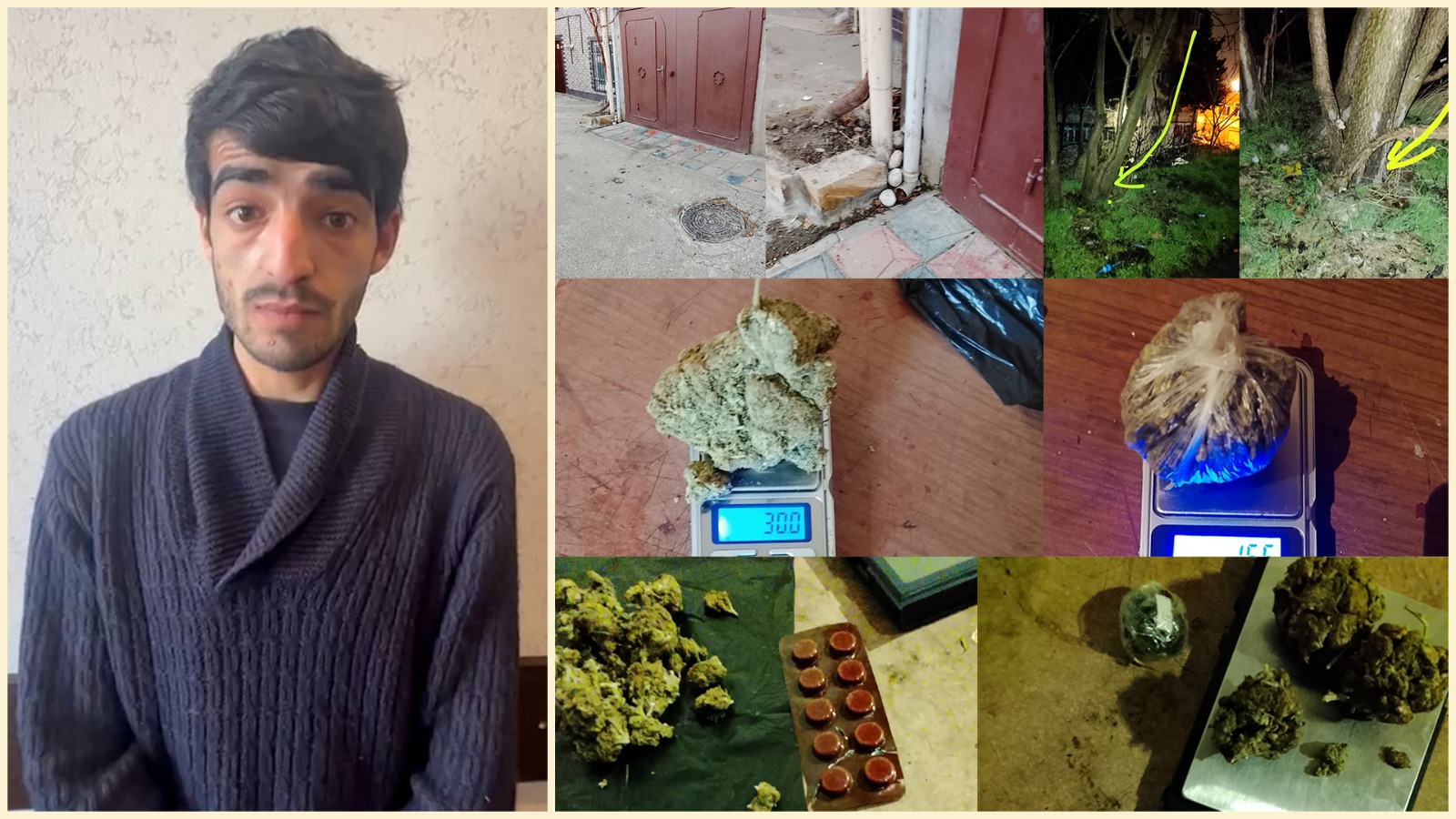 Yasamalda 20 kq marixuana aşkarlanıb