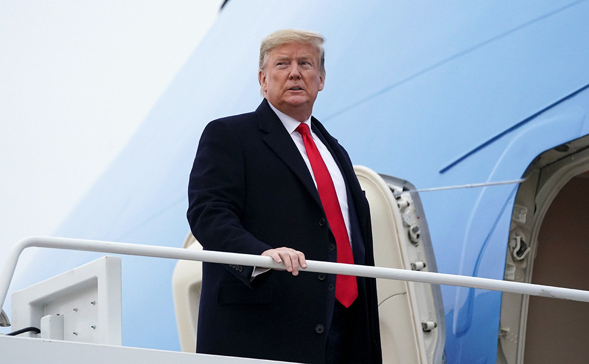 Tramp Davosda keçirilən Dünya İqtisadi Forumunda iştirak etmək üçün İsveçrəyə səfər edib