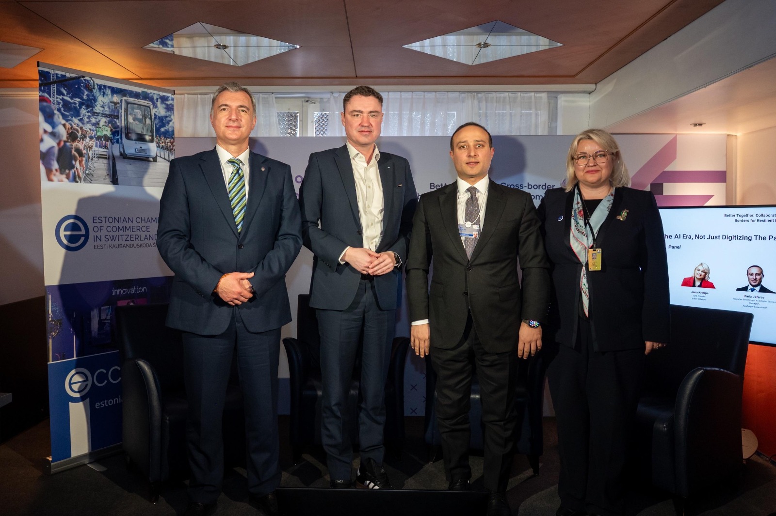 4SİM Davosda Ümumdünya İqtisadi Forumunun illik toplantısında təmsil olunub