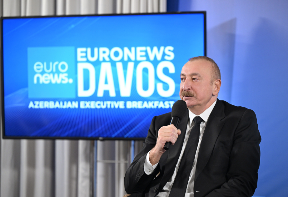 Prezident İlham Əliyevin Davos Forumundakı fikirləri dünya məbuatında işıqlandırılıb