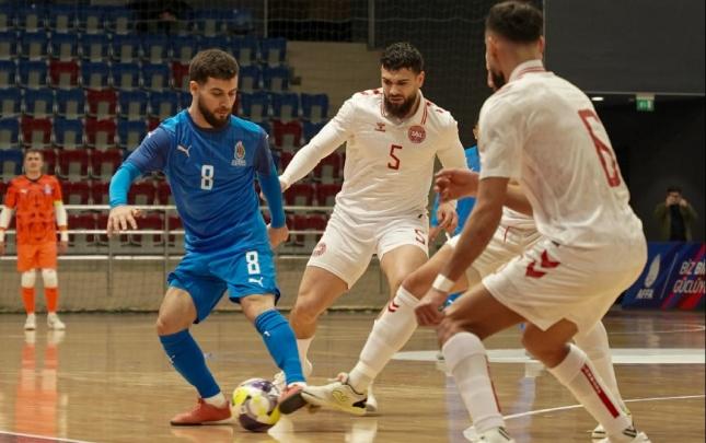 Azərbaycan millisi Danimarkaya məğlub oldu 
