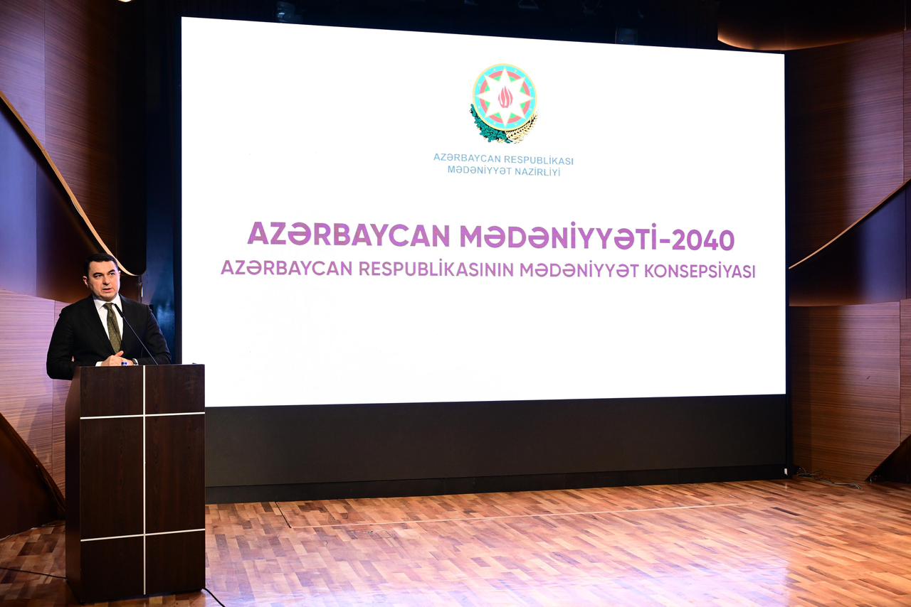 “Azərbaycan Mədəniyyəti – 2040” Konsepsiyasının Mədəniyyət Nazirliyinin qurumları üçün təqdimatı keçirilib