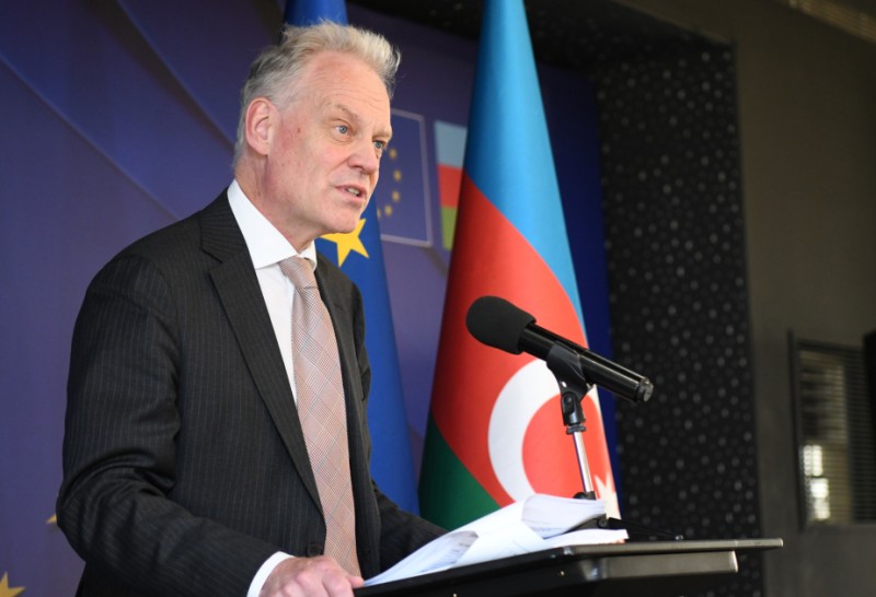 Avropa İttifaqı baş direktoru Naxçıvan dəmir yolu layihəsinin tədqiqatına start verildiyini açıqlayıb