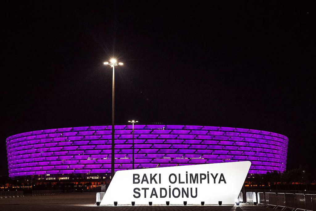 WUF13-lə bağlı Bakı Olimpiya Stadionuna baxış keçirilib