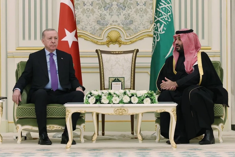 Ərdoğan Səudiyyə Ərəbistanı şahzadəsi ilə görüşüb - YENİLƏNİB 2